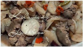 KILAWING LABANOS  MY VERSION  Quick and Easy Recipe  How to Cook  cookingina7 [upl. by Velda]