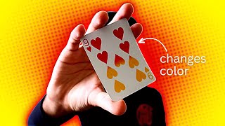 The BEST Color Changes In Card Magic [upl. by Audrey]