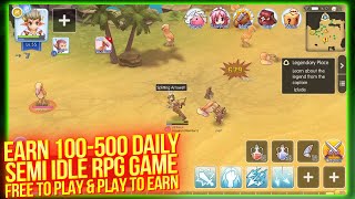 Kumita ng 100  500 Daily  Semi Idle RPG Game  FREE TO PLAY amp PLAY TO EARN  Ragnarok [upl. by Ahsead]