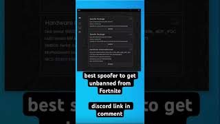 Best spoofer link in comment hwidban spoofer [upl. by Haldi]