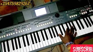 How to play Nibebe Rose muhandos song on piano by Danybless [upl. by Kcyred]