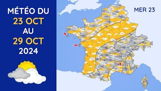 Météo du Mercredi 23 au Mardi 29 Octobre 2024 [upl. by Mehs]