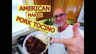 American makes Pork Tocino  Baboy Tocino  delicious pork tocino recipe  Easy Tocino Recipe [upl. by Gardol334]