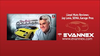 Lloyd Mats Reviews Jay Leno SEMA Garage Pros [upl. by Bornstein]