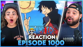 WE ARE 🏴‍☠️  One Piece Episode 1000 Reaction [upl. by Yennaiv71]