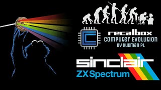 Sinclair ZX Spectrum  Recalbox Computer Evolution by KukmanPL  Work in Progress [upl. by Sternlight]