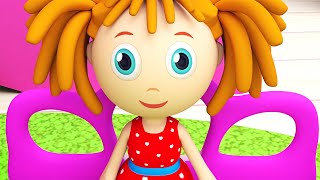 Miss Polly Had A Dolly Compilation – Nursery Rhymes on HeyHop Kids [upl. by Raynard711]