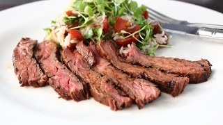 Marsala Marinated Skirt Steak  Easy Grilled Skirt Steak Recipe [upl. by Hugibert]