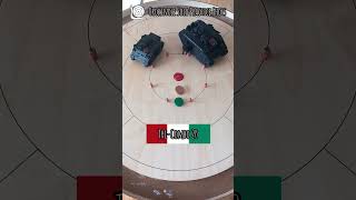 TriCombo20 remembering the Hungarian Revolution in 1956 crokinole shorts revolution trickshots [upl. by Ahsilam802]