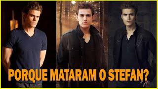 BOMBA PORQUE THE VAMPIRE DIARIES MATOU STEFAN SALVATORE PAUL WESLEY CONTOU TUDO [upl. by Euphemie]