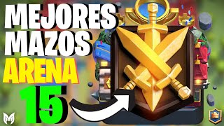 🏆MEJORES MAZOS para subir COMBATIENTES 3 en Clash Royale [upl. by Delphina]