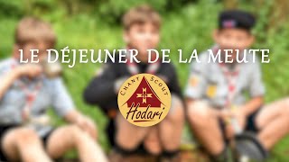 Le déjeuner de la meute  Chant Scout [upl. by Adnak]