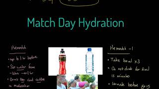 Match Day Hydration [upl. by Eussoj996]