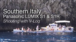 Panasonic LUMIX S1R and S1 VLog firmware update  Southern Italy realworld test  Pt 2 [upl. by Allistir]