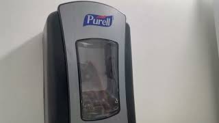 PURELL LTX12 TouchFree Hand Sanitizer Dispenser Quick Review [upl. by Siraj]