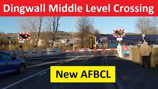 Dingwall Middle Level Crossing  AFBCL Upgrade [upl. by Tsirhc752]