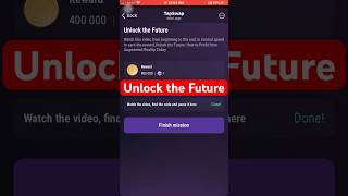 Unlock the Future  Tapswap code  tapswap code Unlock the Future tapswap tapswapcode crypto [upl. by Fischer]