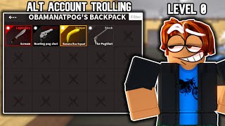 Trolling On an Alt Account in KAT Roblox KAT [upl. by Etnauj475]