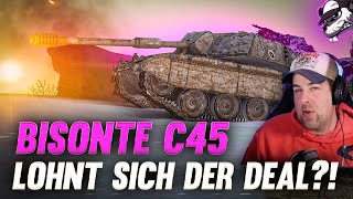 Bisonte C45  Lohnt sich der IngameDeal World of Tanks  Gameplay  Deutsch [upl. by Hauhsoj]