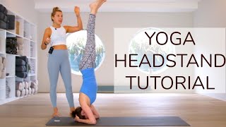 YOGA HEADSTAND TUTORIAL [upl. by Aarika279]