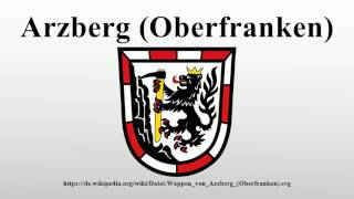 Arzberg Oberfranken [upl. by Euhc211]