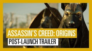 Assassin’s Creed Origins PostLaunch amp Season Pass Content trailer [upl. by Attenweiler]