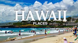 10 Best Places To Visit In Hawaii  Travel Video [upl. by Pickford]