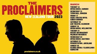 4K THE PROCLAIMERS Live in New Zealand 10 songs 42 minutes [upl. by Alimaj]