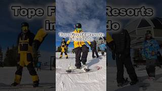 Top Five Ski Resort in Colorado [upl. by Ahkeber]