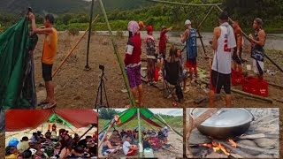 Camping sa tabing Ilog amp family bonding  Kuyawharai  Camping 2024 [upl. by Macey]