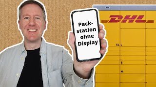 Appgesteuerte DHLPackstation Paket abholen [upl. by Suedaht859]