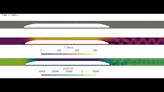 Maglev vactrain simulation CFD OpenFOAM [upl. by Hun]