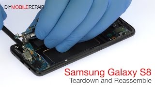 Samsung Galaxy S8 Teardown and Reassemble Guide  DIYMobileRepair [upl. by Lolly916]