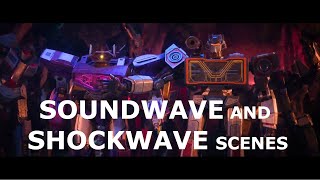 All Soundwave and Shockwave scenes from Transformers One [upl. by Ranique]