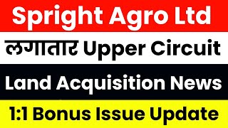 Best Company For Investment in 2025  Spright Agro Share Ltd  Spright Agro Ltd Detailed Analysis [upl. by Aruabea]