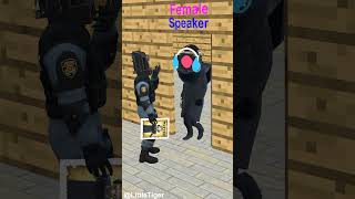 Will you help police Speakerman catch the wanted man and rescue female Speakerman 😊👍shortvideo [upl. by Eryn]