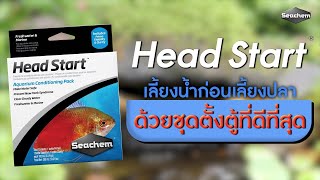 รีวิวชุดน้ำยาตั้งตู้ปลาที่ดีที่สุด Seachem HeadStart [upl. by Boardman]