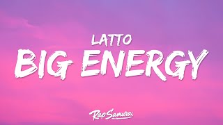 Latto  Big Energy Lyrics [upl. by Ande]