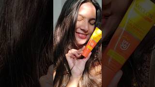 Meglow procare SPF 30 PA sunscreen 🤩✨🌻🌟🌼youtubeshorts sunscreen skincareproducts makeup [upl. by Camile784]