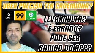 🛑 CADEIRINHA INFANTIL NOS CARROS DE APLICATIVO SAO OBRIGATÓRIAS O QUE DIZ A LEGISLAÇÃO 🛑 [upl. by Ellehcam]