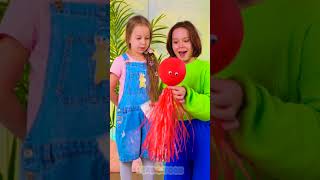 Yay 😍 Mommy Made me a Balloon Friend 🎈 kidsvideo diy [upl. by Aihcila]