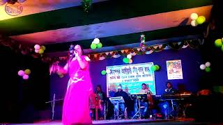 New santali program video song 2021  Juan kura chilbil chilbil  by anjoli [upl. by Akkim]