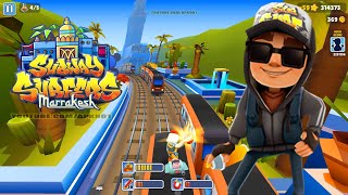 SUBWAY SURFERS GAMEPLAY PC HD 2024  MARRAKESH  JAKE DARK OUTFIT SMOKING SLIME BOARD [upl. by Sergius796]