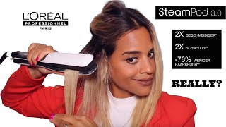 STEAMPOD 30 von LOréal im TEST  IST ES SEINEN PREIS WERT  BESTES Glätteisen auf dem Markt [upl. by Annaira254]