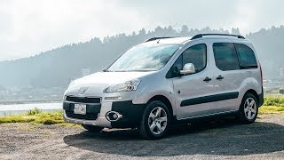 Peugeot Partner Tepee Outdoor 2015 a prueba  Autocosmos [upl. by Bruckner524]