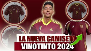 REACCIONAMOS A LAS CAMISETAS ADIDAS DE LA VINOTINTO hasta 2024 [upl. by Eetnuahs]