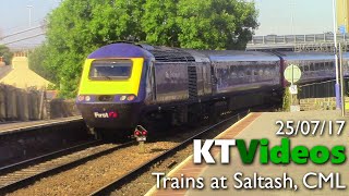 Trains at Saltash CML  25717 [upl. by Latham]