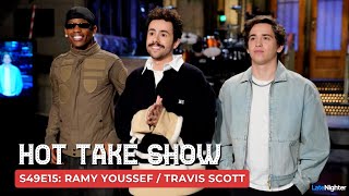 Ramy Youssef  Travis Scott SNL Hot Take Show  S49 E15 [upl. by Neeloc65]