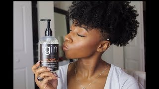 Review  TGIN Curl Bomb Moisturizing Styling Gel [upl. by Becky378]