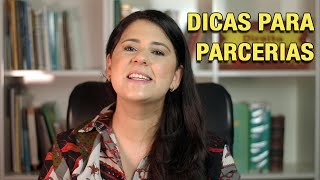 PARCERIAS DICAS DE COMO FAZER [upl. by Anairb]